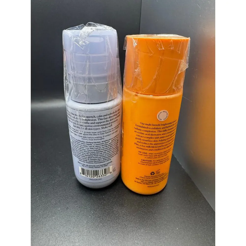 NWT Naturium SET Barrier Bounce Mist(3.4oz) & Multi-Bright Milky Toner(4oz) - Picture 4 of 4